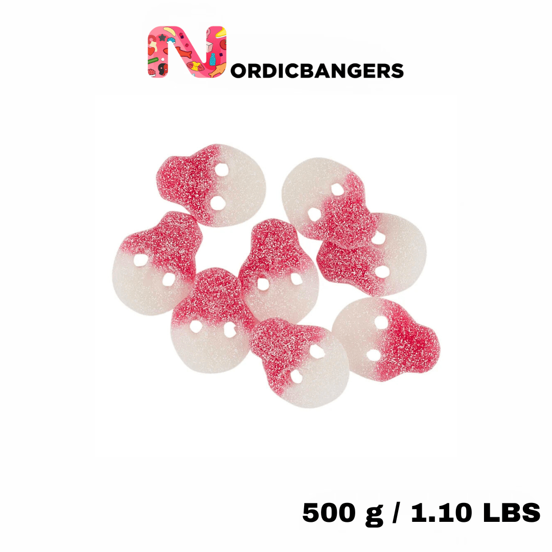 Swedish candy - Danish Sour skull - Nordicbangers