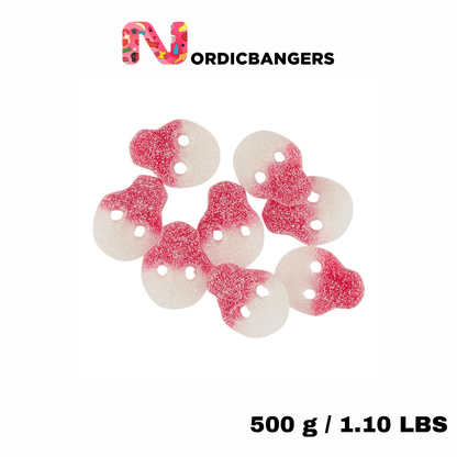 Swedish candy - Danish Sour skull - Nordicbangers