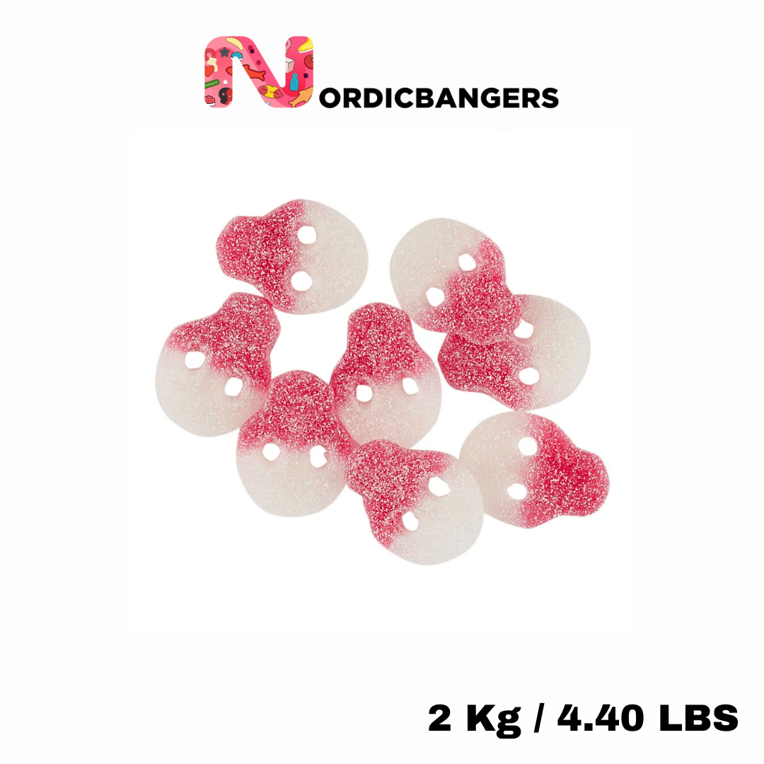 Swedish candy - Danish Sour skull - Nordicbangers
