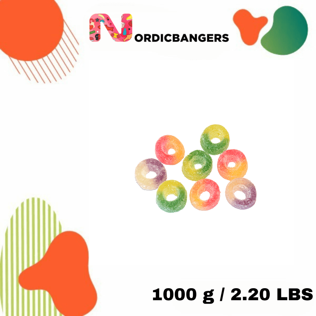Swedish Candy - Fizzy Rings - Nordicbangers