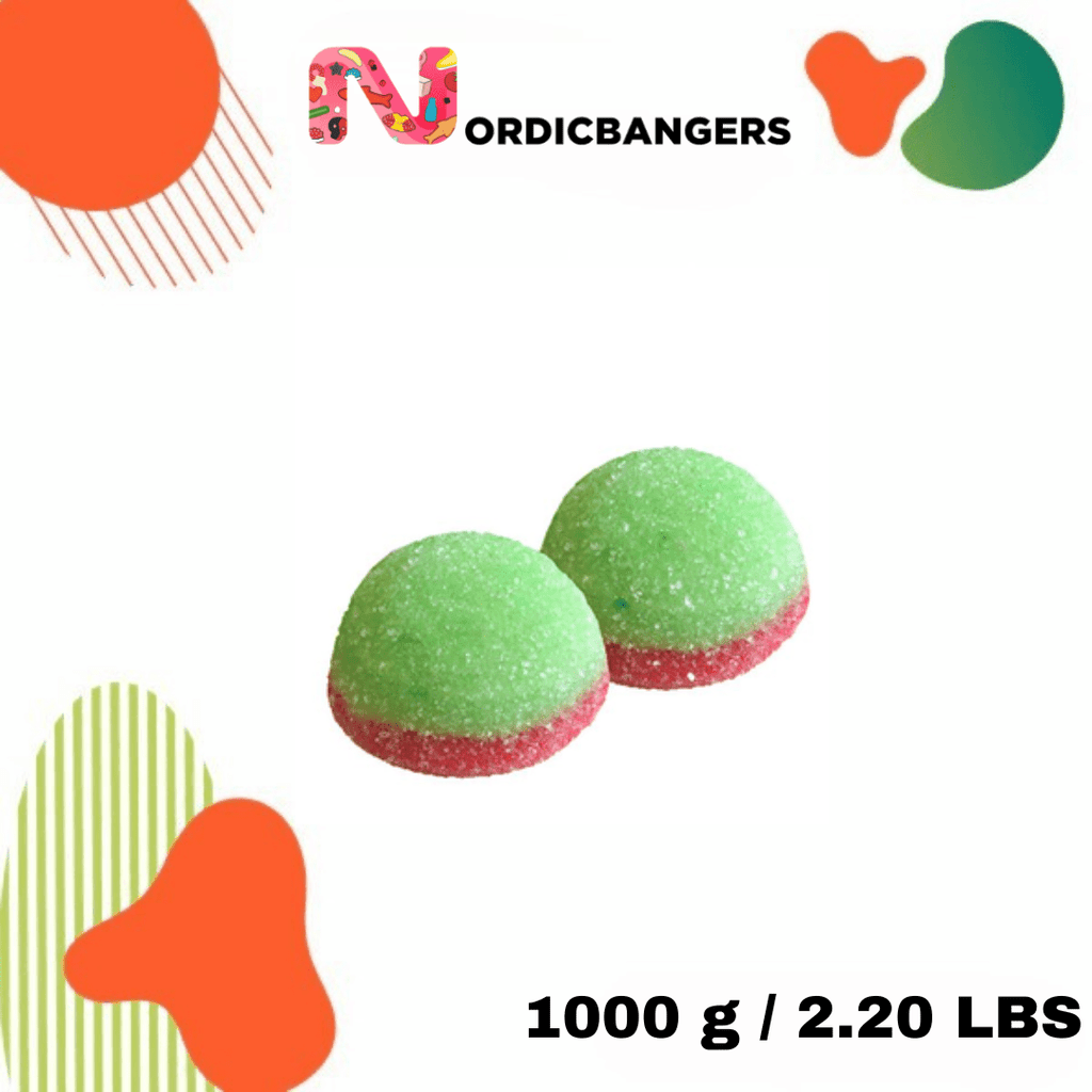 Swedish Candy - Fizzy Watermelon Bombs - Nordicbangers