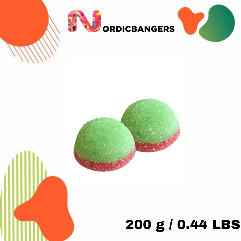 Swedish Candy - Fizzy Watermelon Bombs - Nordicbangers