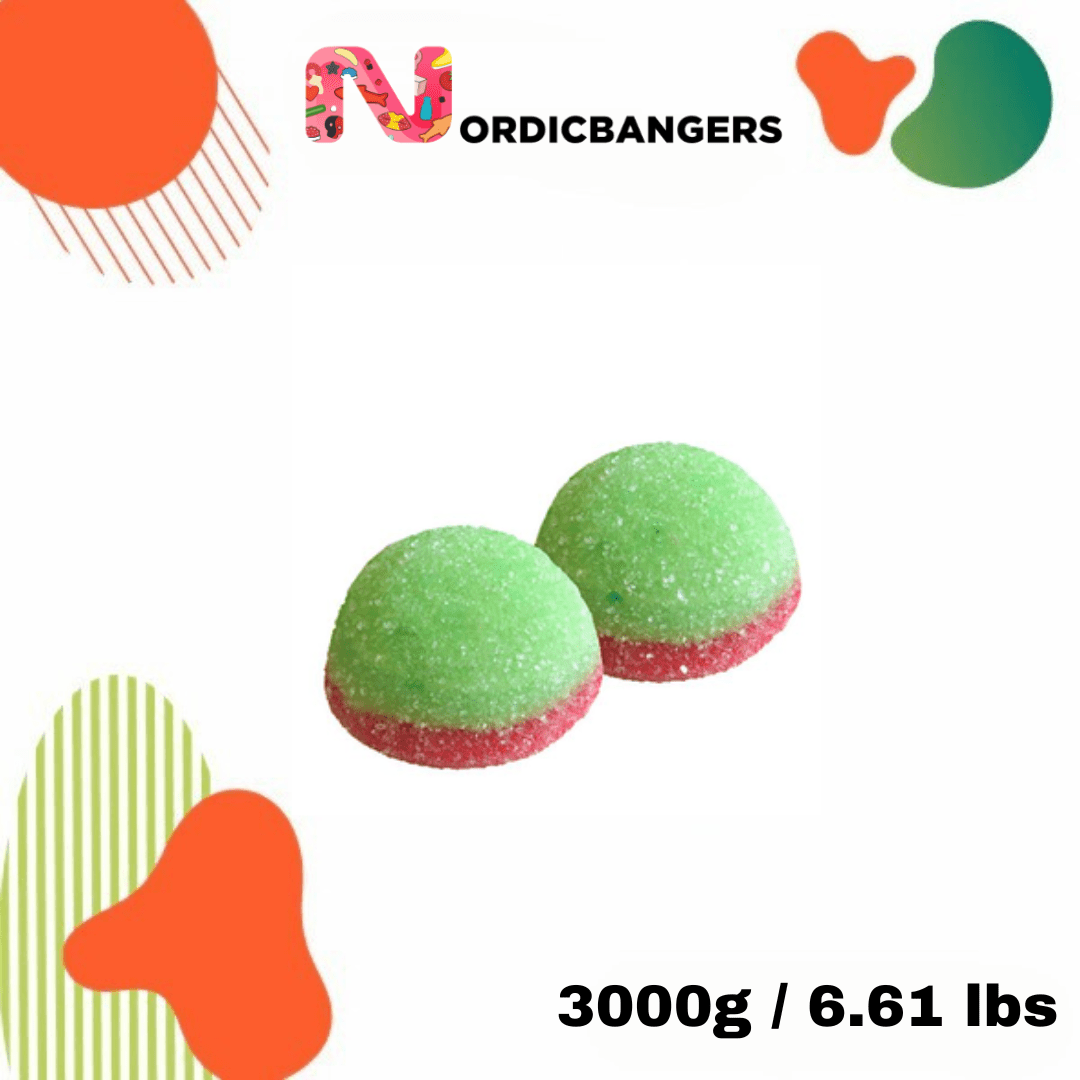 Swedish Candy - Fizzy Watermelon Bombs - Nordicbangers