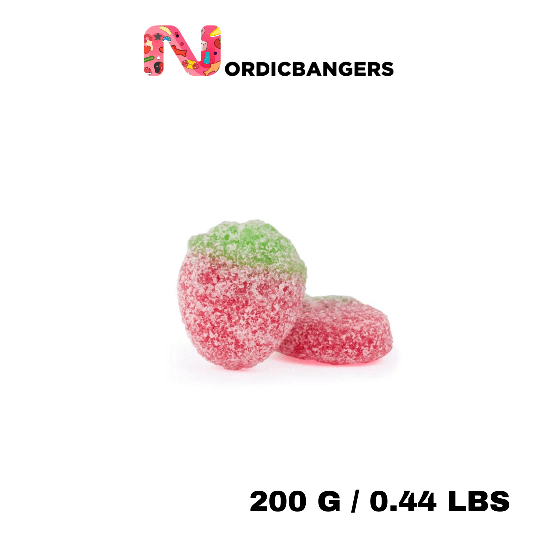 Swedish Candy - FRISIA Sour Strawberries - Nordicbangers