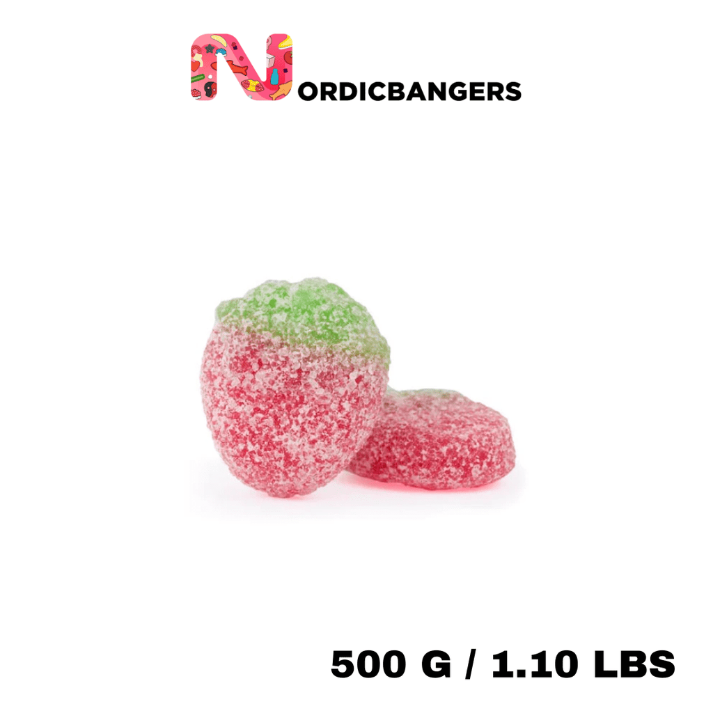 Swedish Candy - FRISIA Sour Strawberries - Nordicbangers