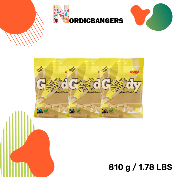 Swedish Candy - Goody Banana/Toffee - Nordicbangers