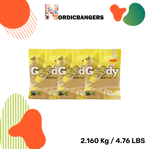 Swedish Candy - Goody Banana/Toffee - Nordicbangers
