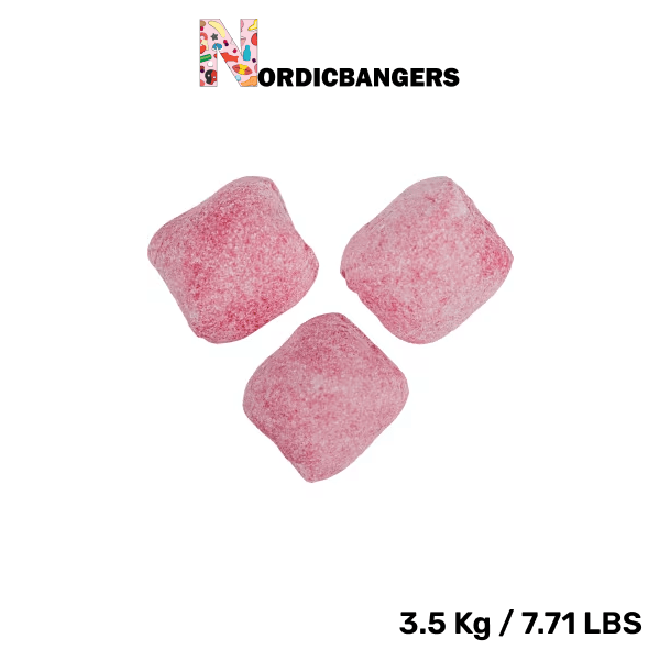 Swedish Candy - Grahn's Jordgubbs Klumpar / Strawberry Chunks - Nordicbangers