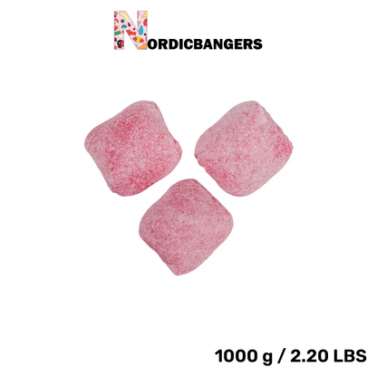 Swedish Candy - Grahn's Jordgubbs Klumpar / Strawberry Chunks - Nordicbangers