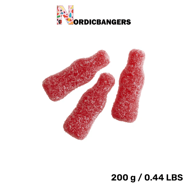 Swedish Candy - Grahn's Sour Rasberry Shots - Nordicbangers