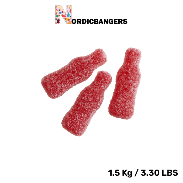 Swedish Candy - Grahn's Sour Rasberry Shots - Nordicbangers