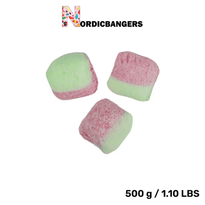 Swedish Candy - Grahn's Sur Vattenmelon Klumpar / Sour Watermelon Chunks - Nordicbangers