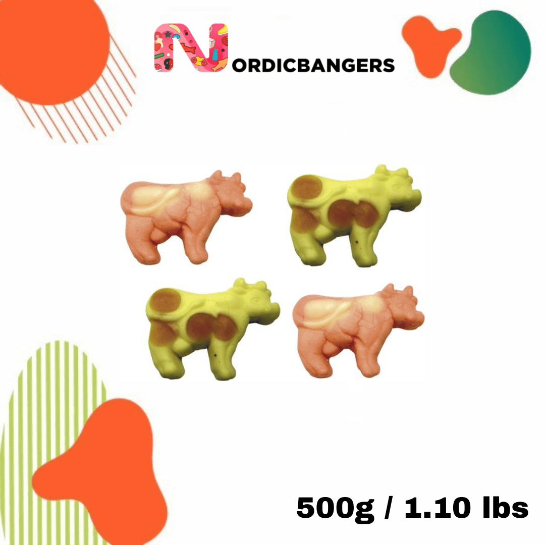 Swedish Candy - Jelly Cows - Nordicbangers