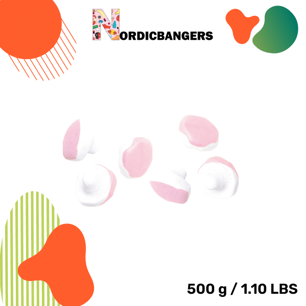 Swedish Candy - Malaco Foam Mushrooms - Tiktok Trending - Nordicbangers