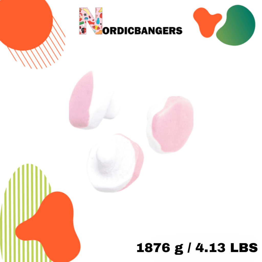 Swedish Candy - Malaco Foam Mushrooms - Tiktok Trending - Nordicbangers