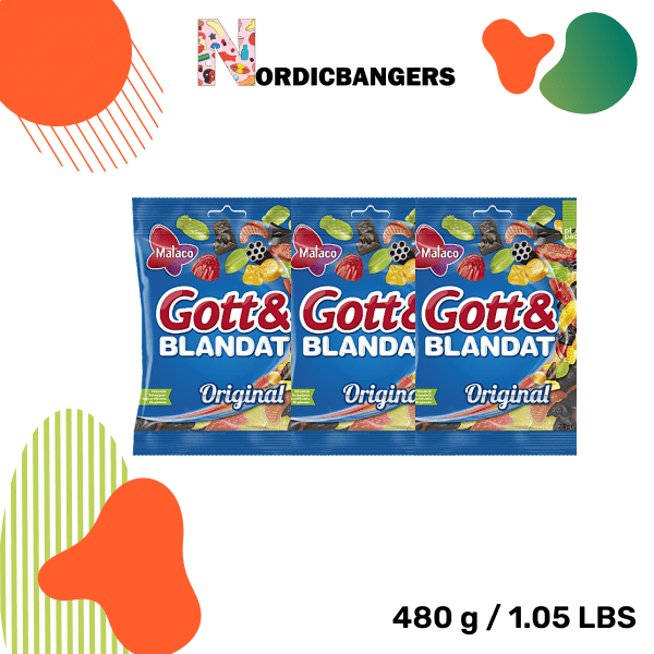 Swedish Candy - Malaco Good and Mixed - Nordicbangers