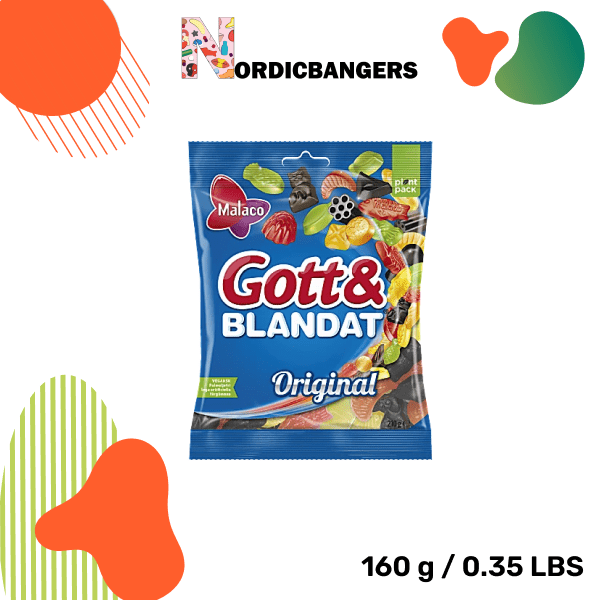 Swedish Candy - Malaco Good and Mixed - Nordicbangers