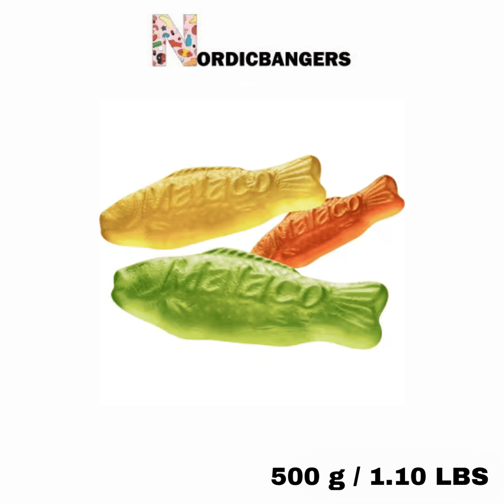 Swedish Candy - Malaco - Pastel Fish - Nordicbangers