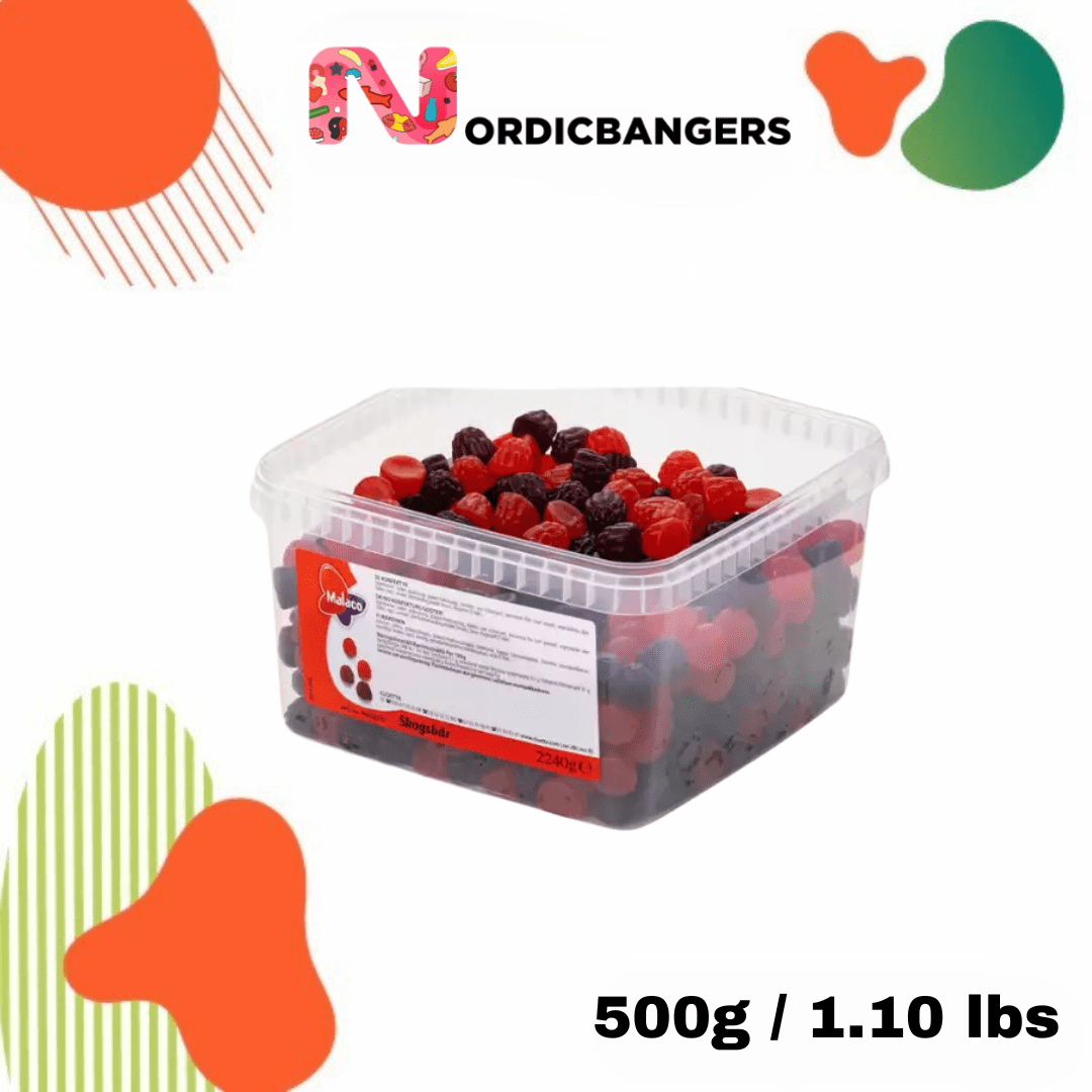 Swedish Candy - Malaco Skogsberry - Nordicbangers