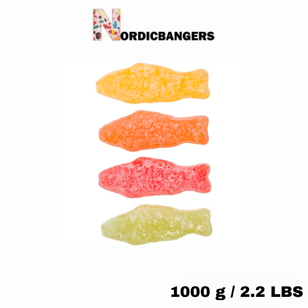 Swedish Candy - Malaco - Sourish Pastel Fisk - Nordicbangers