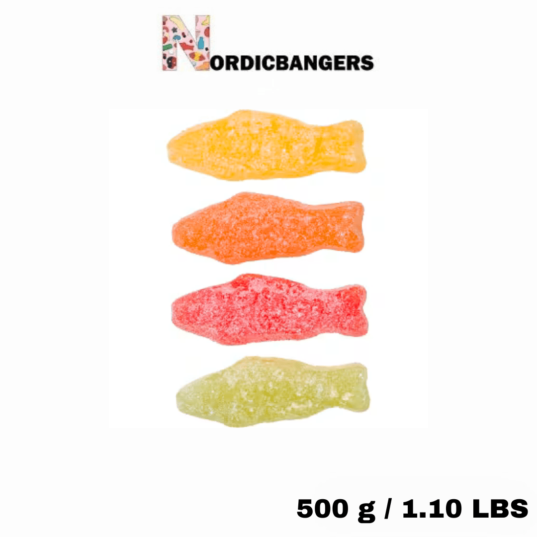 Swedish Candy - Malaco - Sourish Pastel Fisk - Nordicbangers