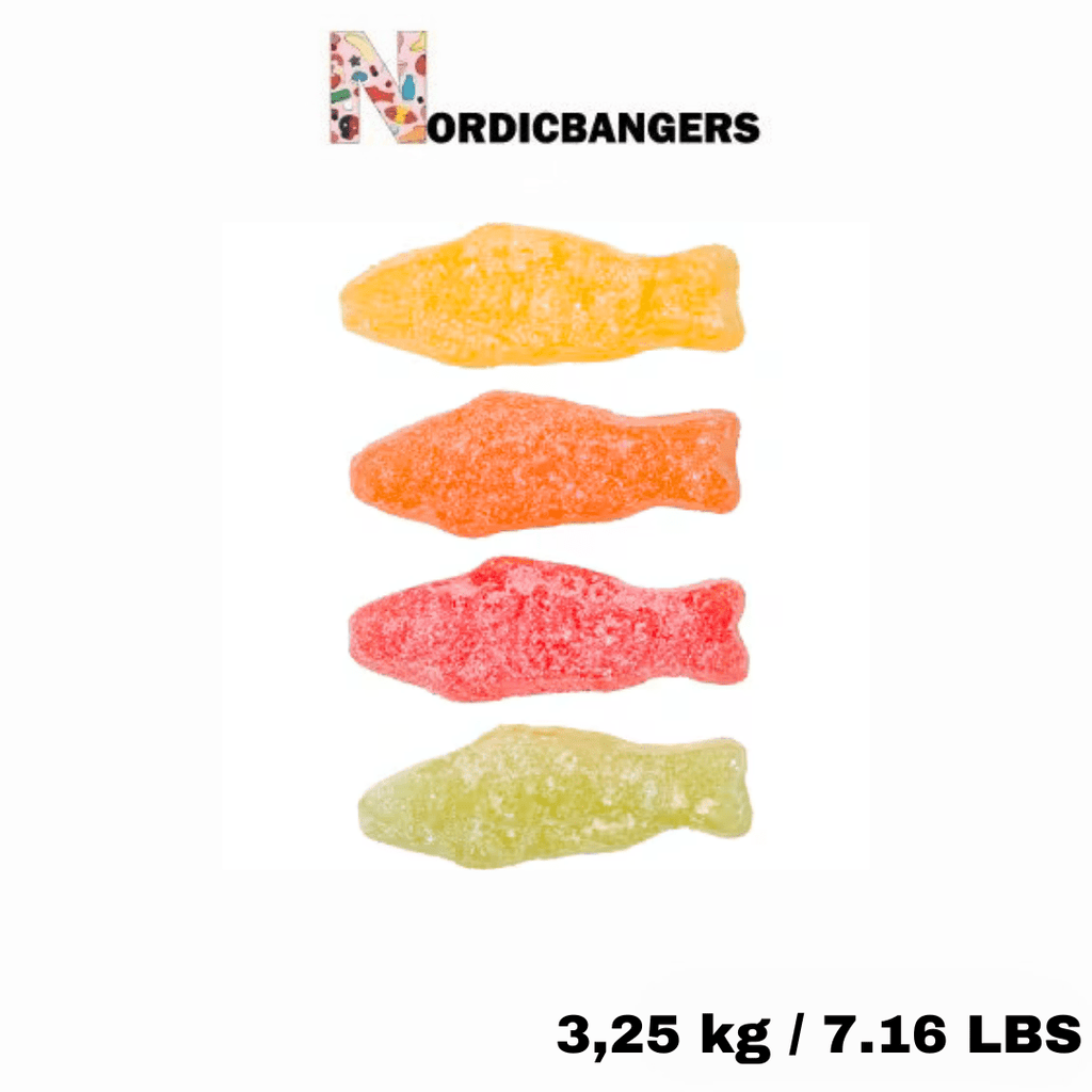 Swedish Candy - Malaco - Sourish Pastel Fisk - Nordicbangers