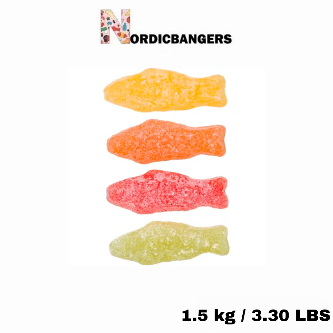 Swedish Candy - Malaco - Sourish Pastel Fisk - Nordicbangers