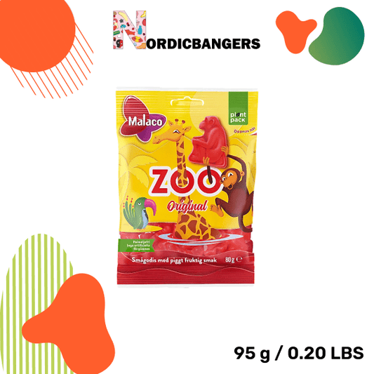 Swedish Candy - Malaco Zoo Monkeys - Nordicbangers