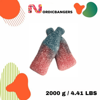 Swedish Candy - Matthijs Mega Fizzy Flaska - Nordicbangers