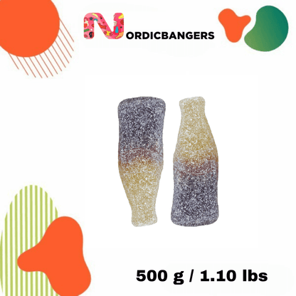 Swedish Candy - Matthijs Mega Sour Cola Bottle - Nordicbangers