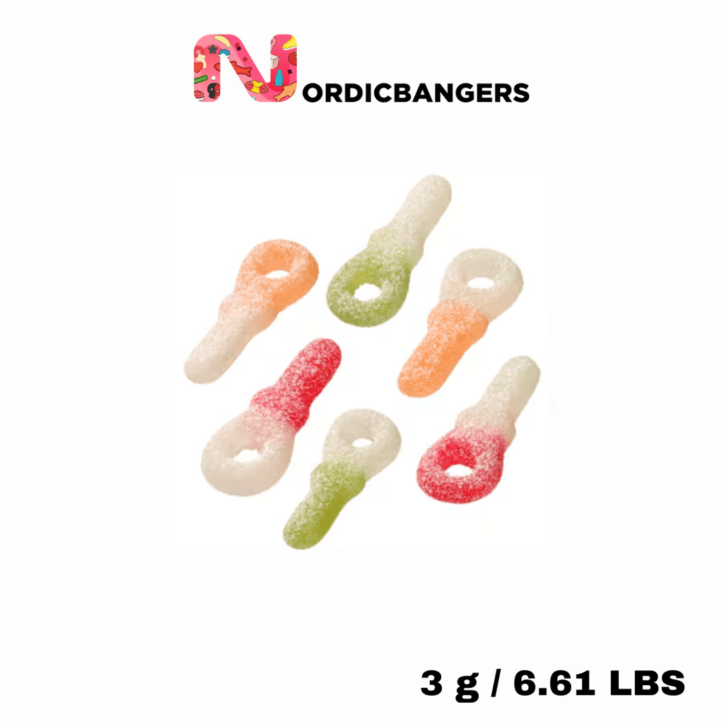 Swedish Candy - Pacifiers Sour Tropical - Nordicbangers