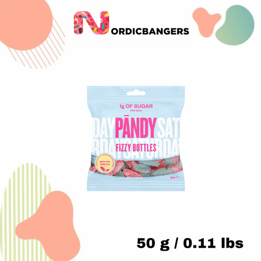 Swedish Candy - PÄNDY FIZZY BOTTLES - Nordicbangers