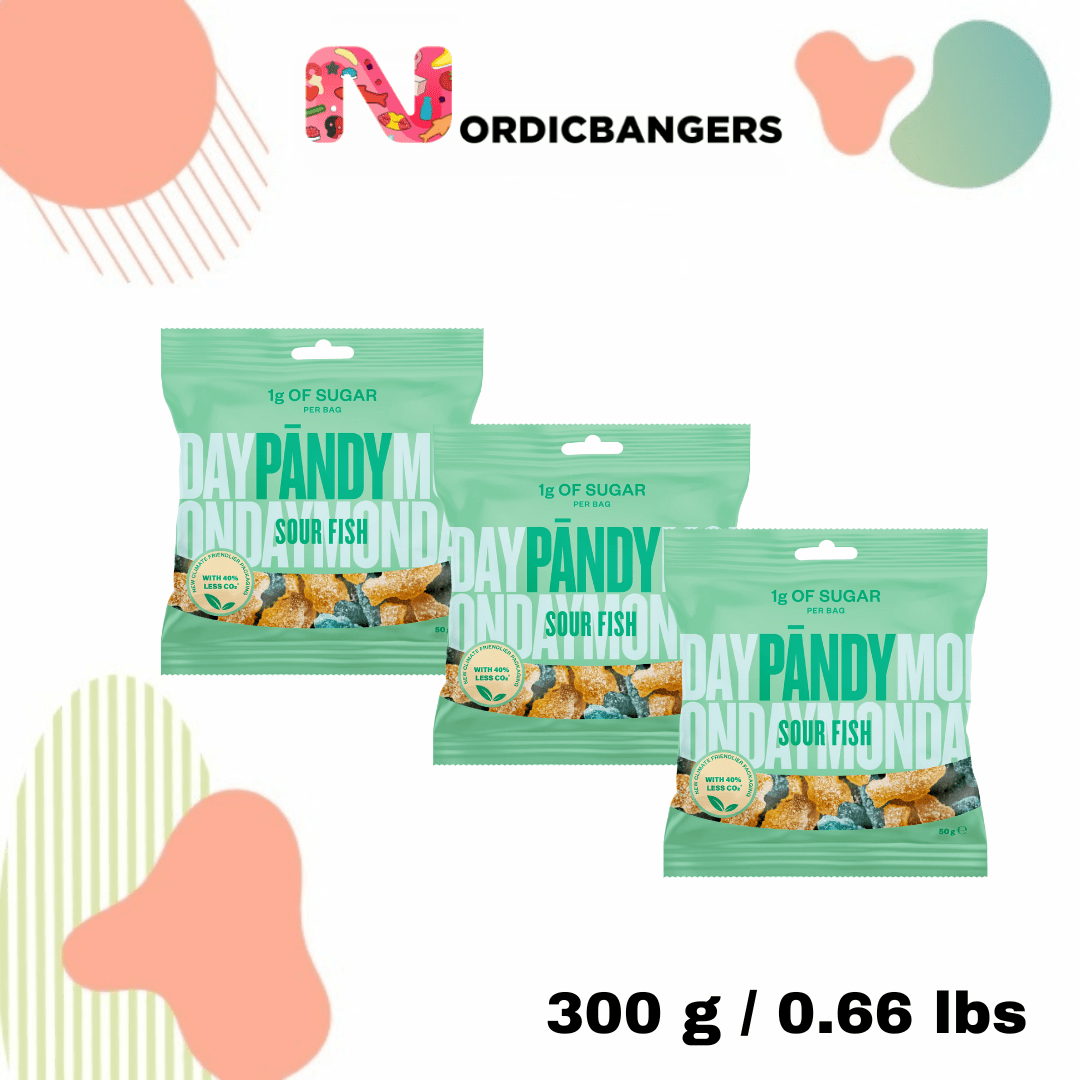 Swedish Candy - PÄNDY SOUR FISH - Nordicbangers
