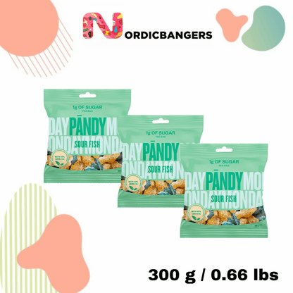 Swedish Candy - PÄNDY SOUR FISH - Nordicbangers