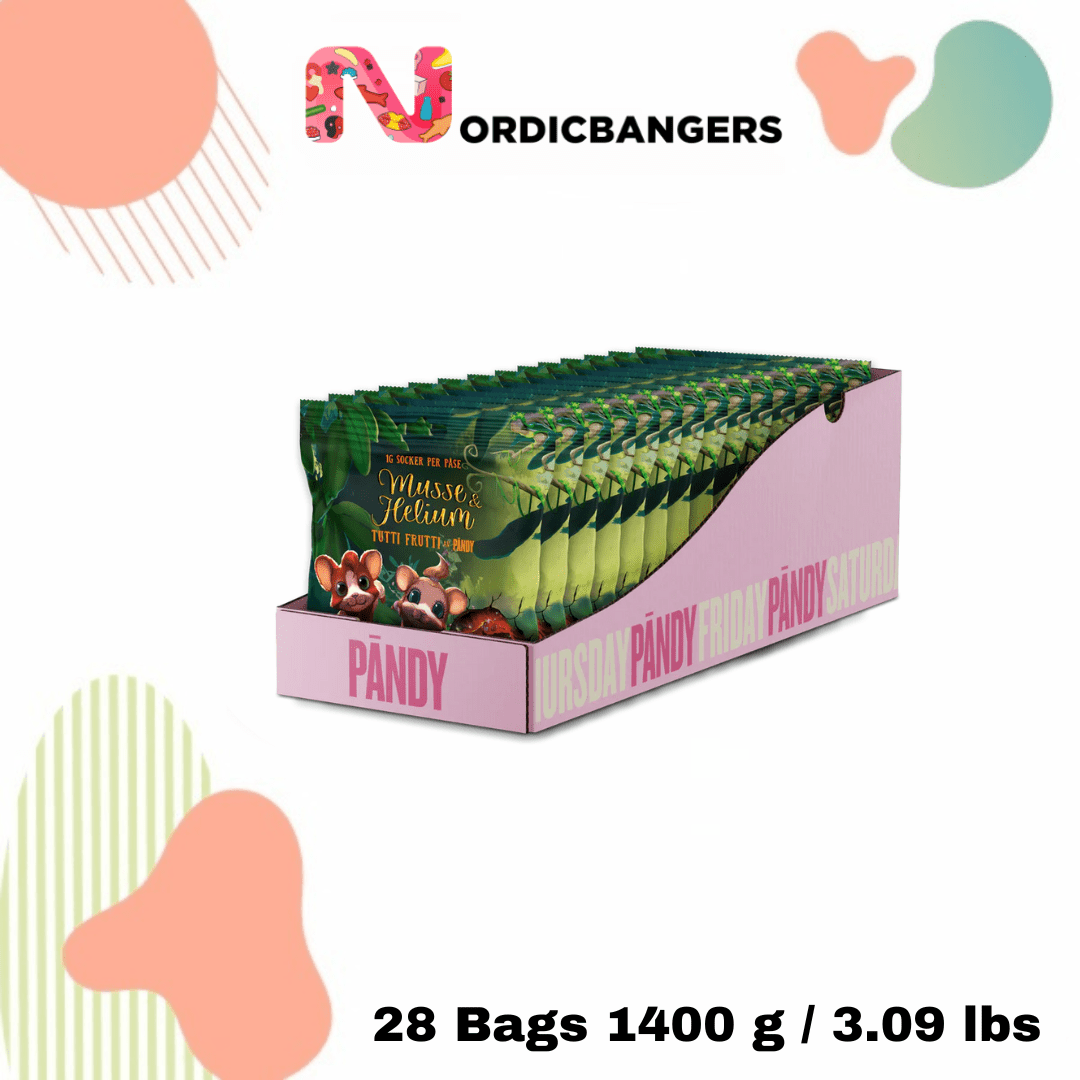 Swedish Candy - PÄNDY TUTTI FRUTTI - Nordicbangers