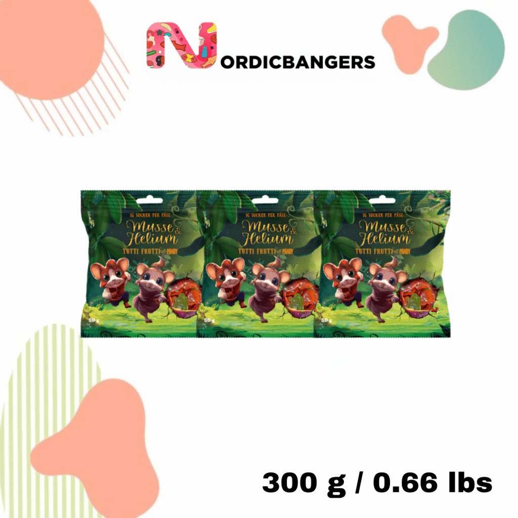 Swedish Candy - PÄNDY TUTTI FRUTTI - Nordicbangers