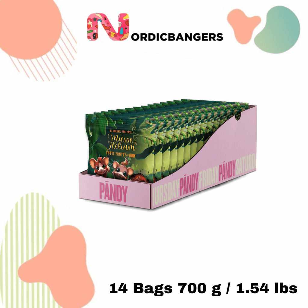 Swedish Candy - PÄNDY TUTTI FRUTTI - Nordicbangers