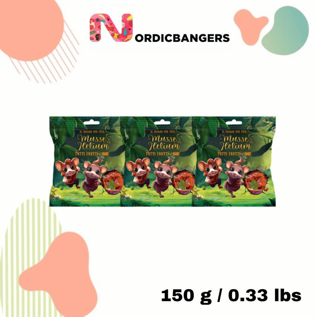 Swedish Candy - PÄNDY TUTTI FRUTTI - Nordicbangers