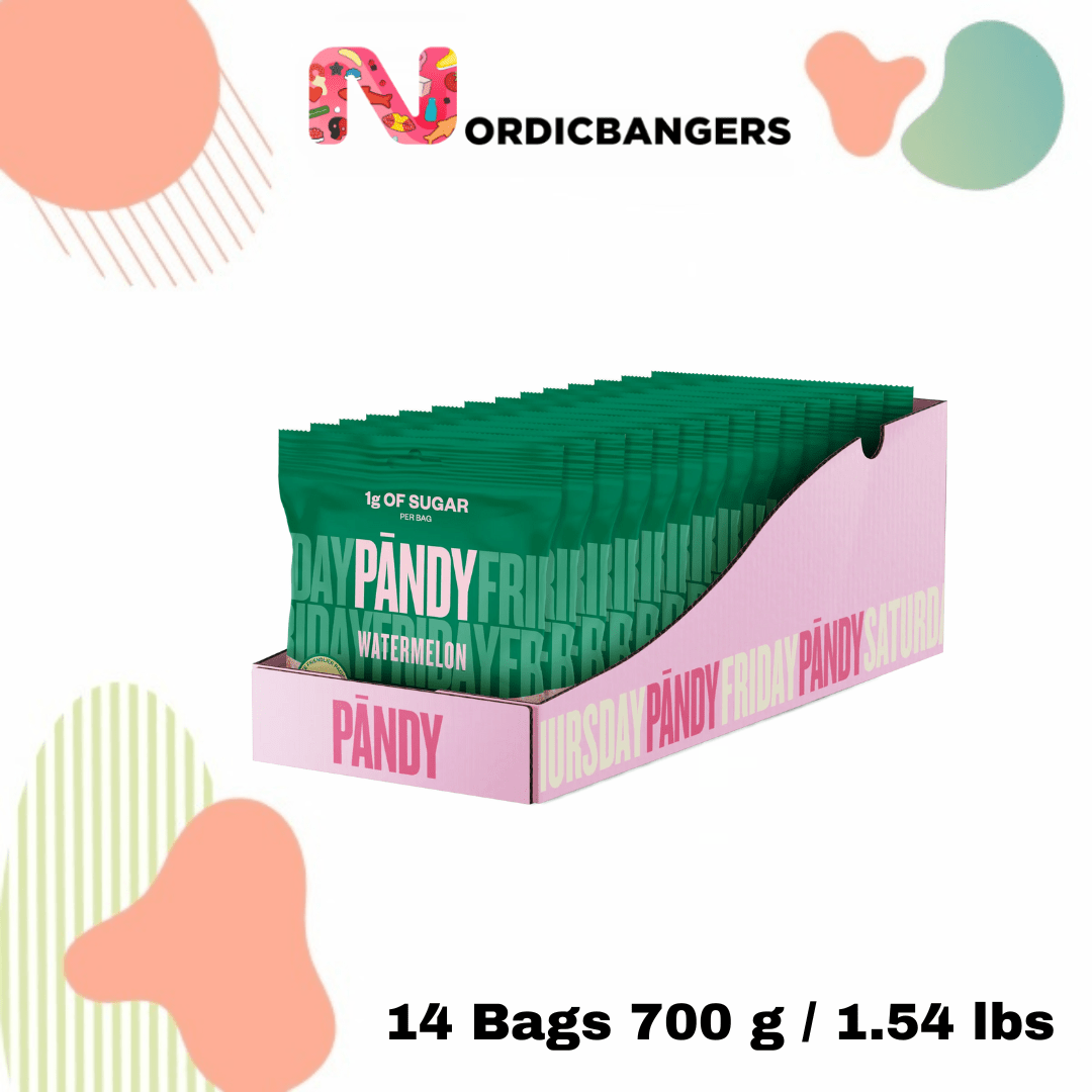 Swedish Candy - PÄNDY WATERMELON - Nordicbangers