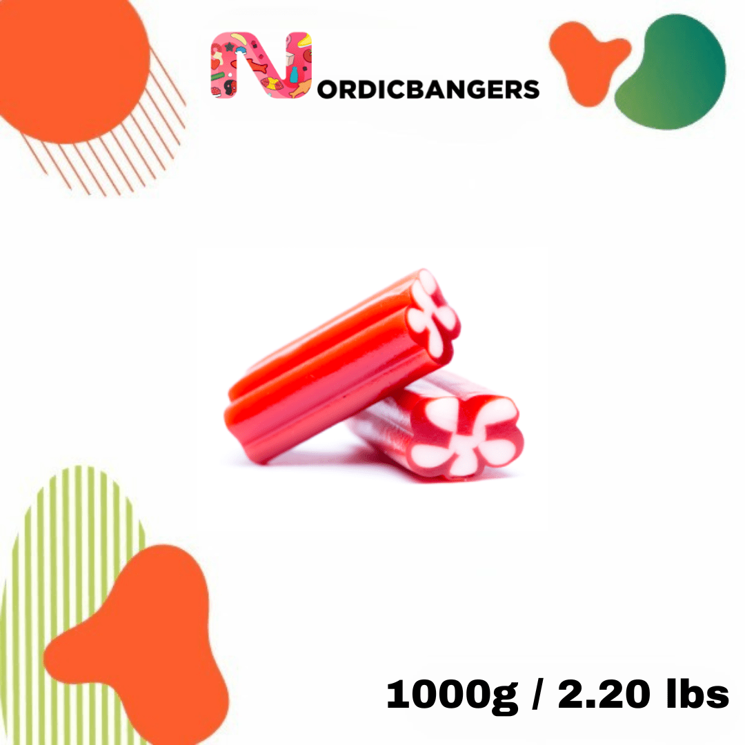 Swedish Candy - PISTOL'S STRAWBERRY - Nordicbangers