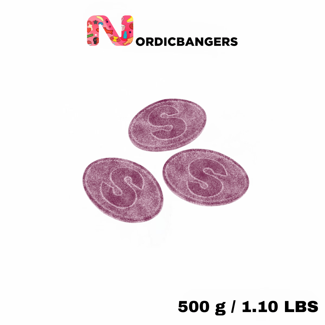 Swedish Candy - S - mark SOUR BLACKCURRANT - Nordicbangers