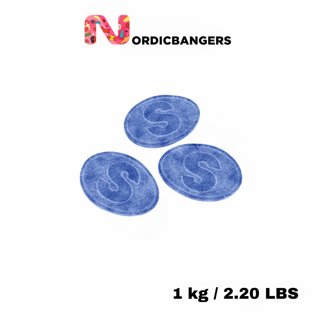 Swedish Candy - S - mark SOUR BLUE RASPBERRY - Nordicbangers