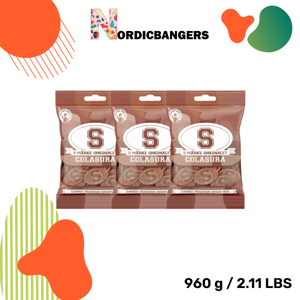 Swedish Candy - S - mark Sour Cola - Nordicbangers