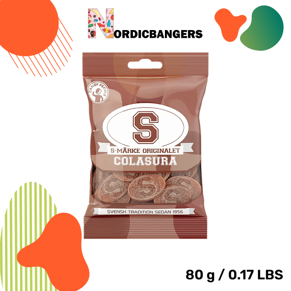 Swedish Candy - S - mark Sour Cola - Nordicbangers