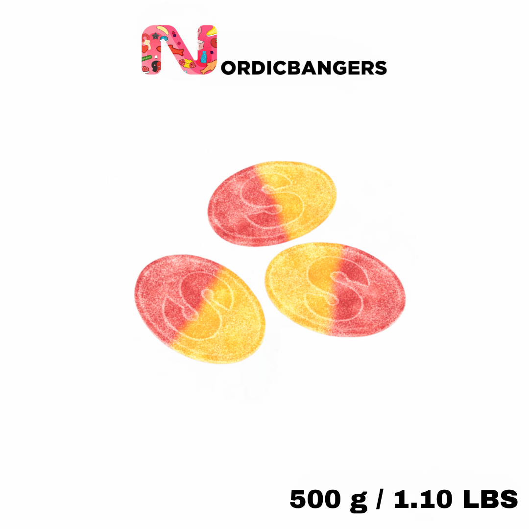 Swedish Candy - S - mark SOUR LEMON RASPBERRY - Nordicbangers