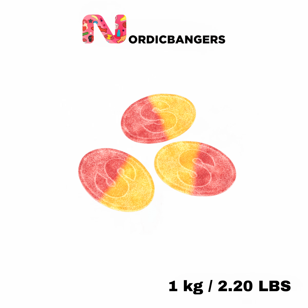 Swedish Candy - S - mark SOUR LEMON RASPBERRY - Nordicbangers