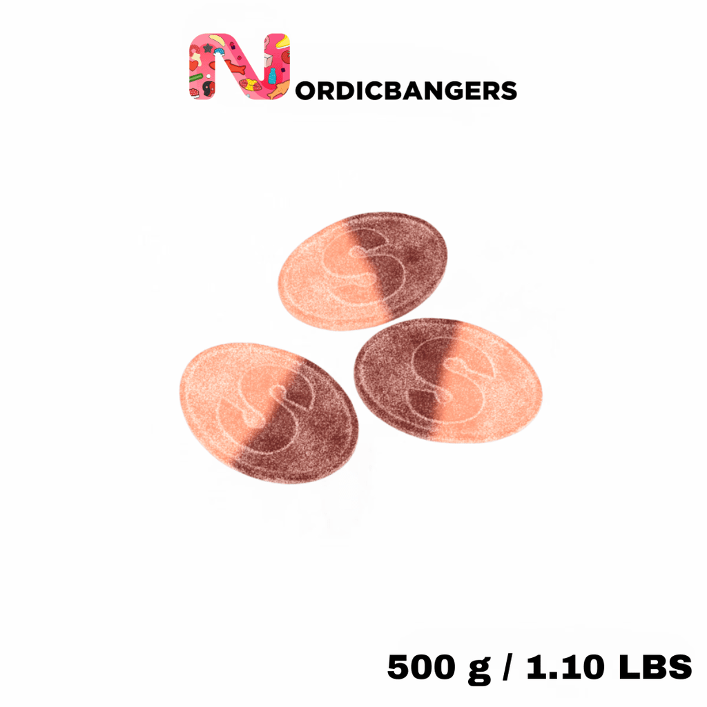 Swedish Candy - S - mark SOUR PEACH/COLA - Nordicbangers