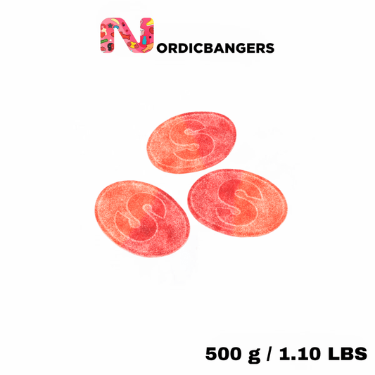 Swedish Candy - S - mark SOUR PEACH/DRAGON - Nordicbangers