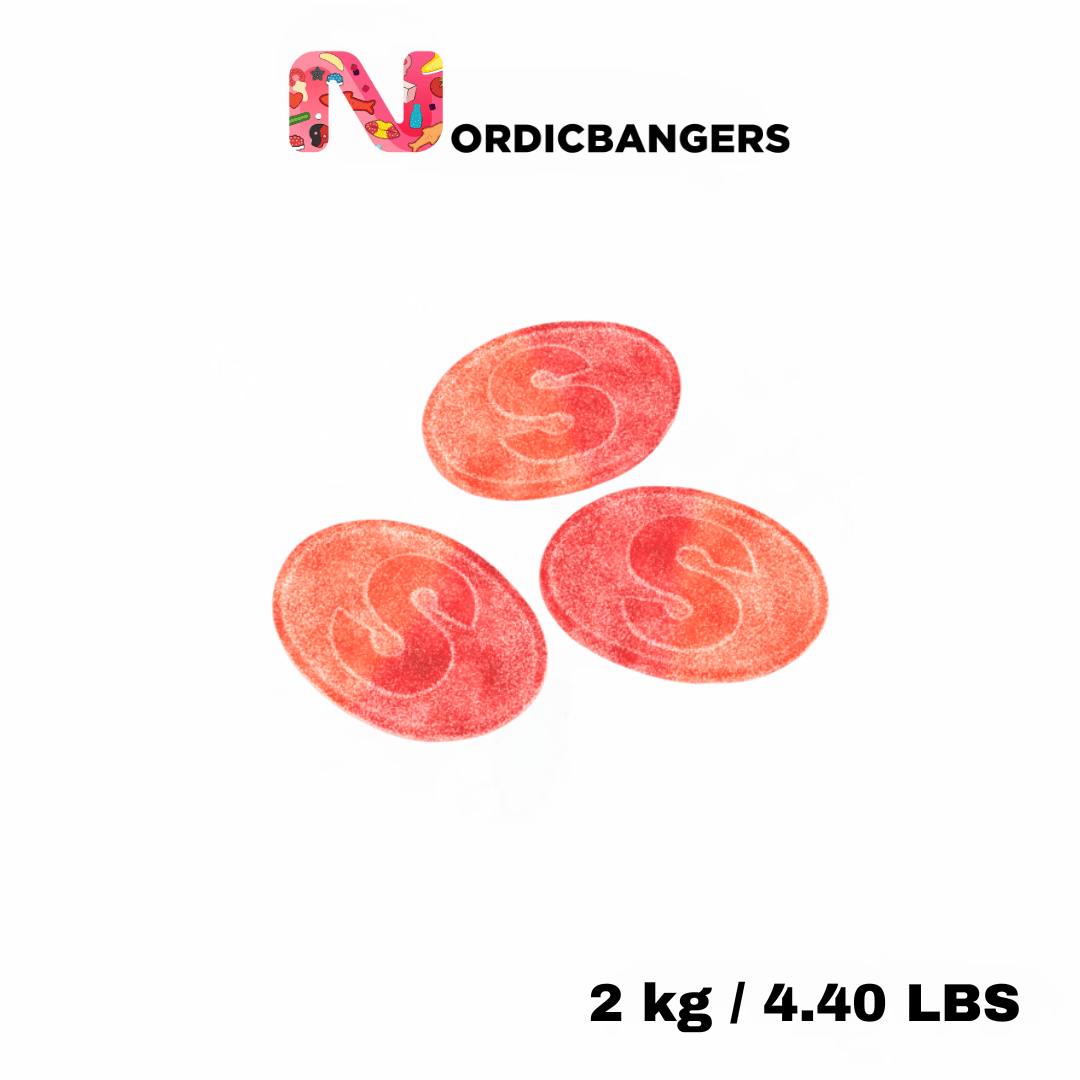 Swedish Candy - S - mark SOUR PEACH/DRAGON - Nordicbangers