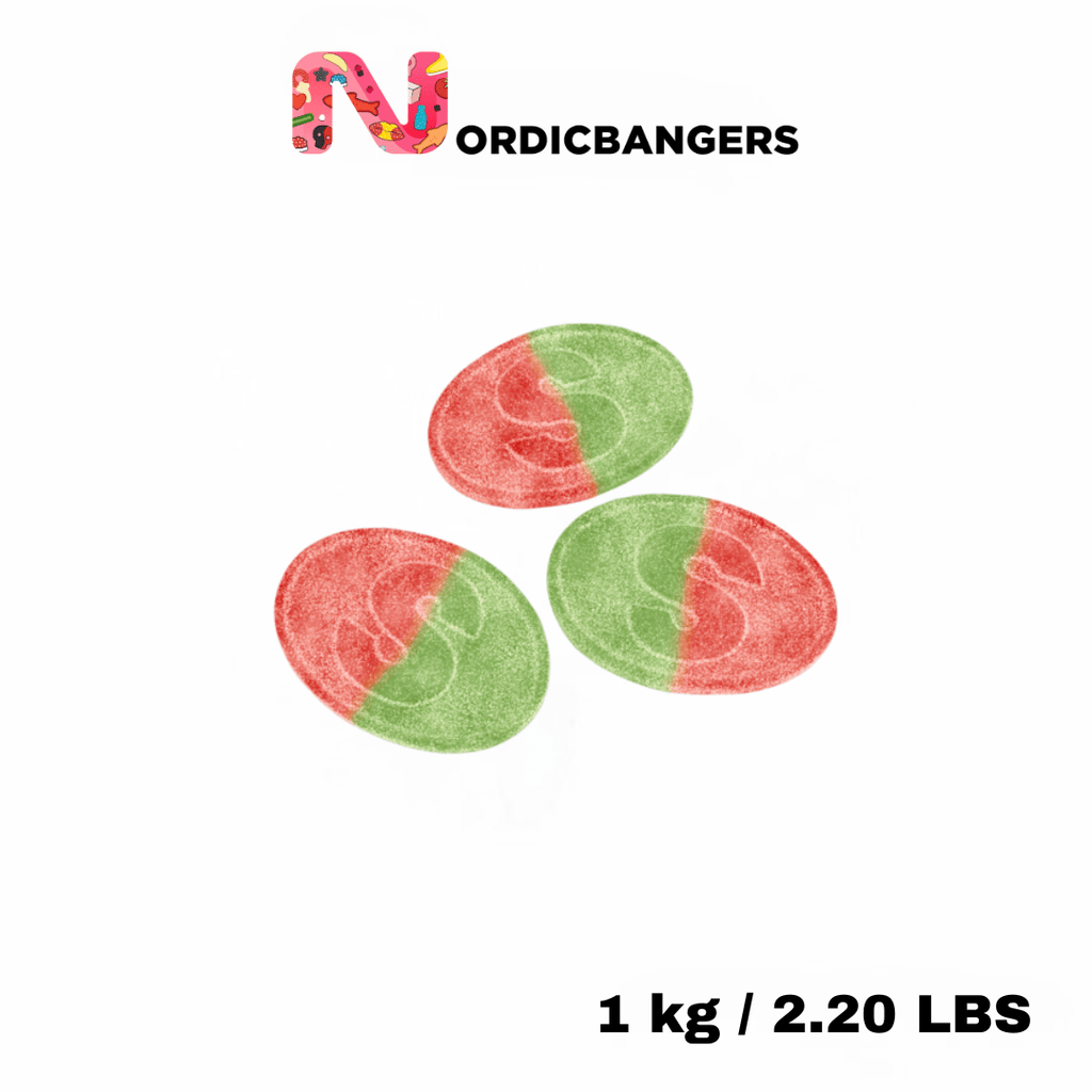 Swedish Candy - S - mark SOUR STRAWBERRY - Nordicbangers